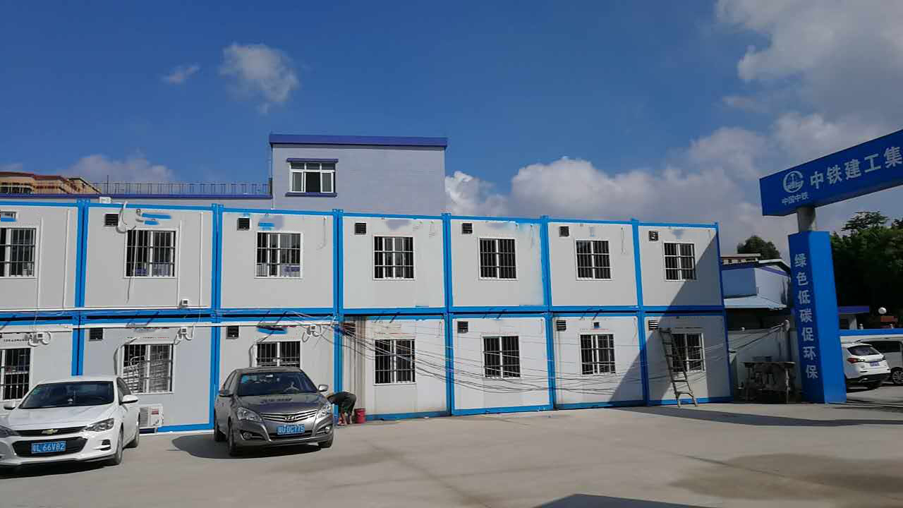 中铁建工集团工地住人集装箱出租项目